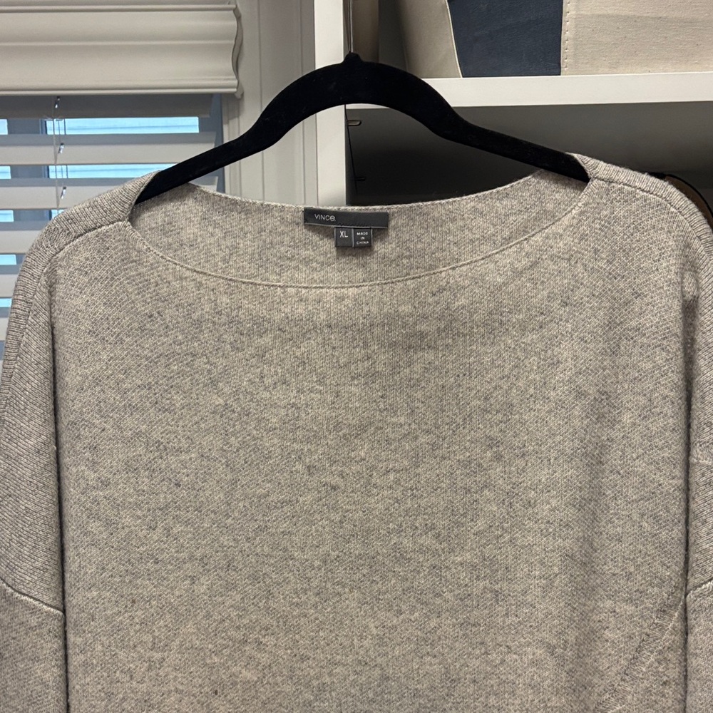 Gray Knit Sweater dress Vince brand